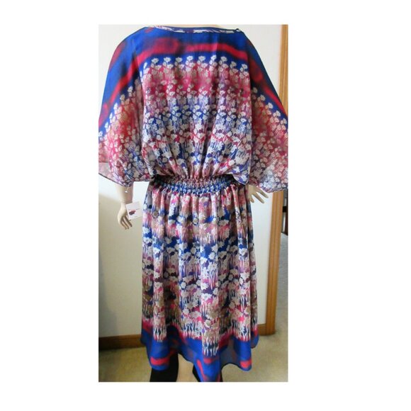 Kate Hill Dress Aruba Blue Women's Size 10 New with Tags - Picture 3 of 3